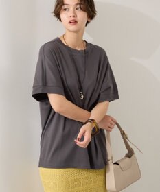 AMERICAN HOLIC 【接触冷感】スムースフレンチスリーブプルオーバー