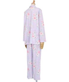 Wing パジャマ 綿100%(本体) 天竺素材 長袖 長ズボン レディース EP8041 ウイング／ワコール