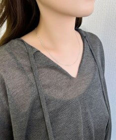 Phoebe 【SV925】シルキーシャインフィガロチェーンネックレス
