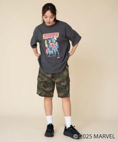 WEGO 【ユニセックス着用ITEM/SMLサイズ展開】MARVELグラフィックT（S）