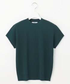 J.PRESS LADIES L 【洗える】レーヨンエリートストレッチ フレンチスリーブ ニット