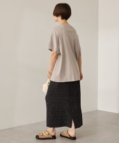 AMERICAN HOLIC 【接触冷感】スムースフレンチスリーブプルオーバー