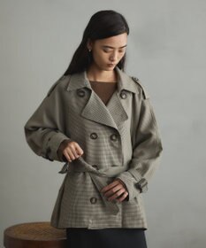 CRAFT STANDARD BOUTIQUE オーバサイズショートトレンチコート