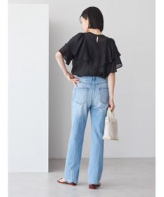 AMERICAN HOLIC 接触冷感シアーフリルブラウス