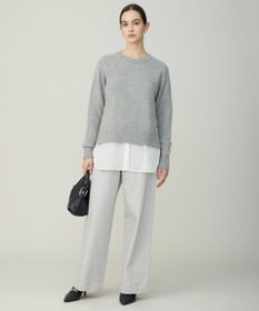 ICB L サテンラッセルコンビ カットソー