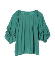 CRAFT STANDARD BOUTIQUE ピンタックホイップスリーブブラウス