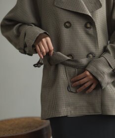 CRAFT STANDARD BOUTIQUE オーバサイズショートトレンチコート