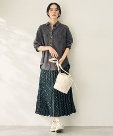 ANY オーバーデニムシャツ