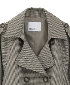 CRAFT STANDARD BOUTIQUE オーバサイズショートトレンチコート