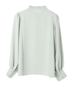 Green Parks ・ＥＬＥＮＣＡＲＥ　ＤＵＥ　ピンタックスタンドブラウス