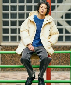 UNFILO MENS 【男女兼用】シャギー クルーネックニット