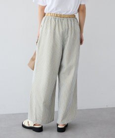 CRAFT STANDARD BOUTIQUE サッカーチェックイージーパンツ