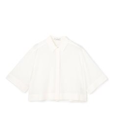 BEIGE， BAC / コットンシアー ショートレングスシャツ