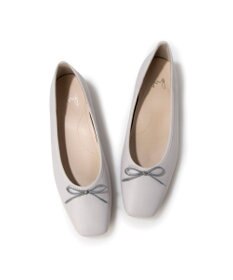 ing <ing>【WEB限定】スクエアトゥバレエシューズ