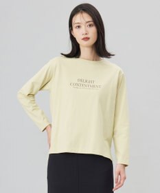 J.PRESS LADIES L ロゴ ロングスリーブ Tシャツ