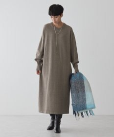 AMERICAN HOLIC クルーネックニットワンピース