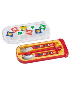 MIKI HOUSE HOT BISCUITS パズルブロックシリーズ ランチグッズギフトセット【BOX付き】