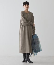 AMERICAN HOLIC クルーネックニットワンピース