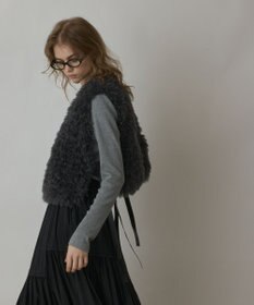 GRACE CONTINENTAL ショ－トファ－ジレ