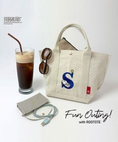 ROOTOTE 8597【スヌーピー】IP.デリ.ジュート.ピーナッツ-9D