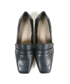 Dominic3 晴雨兼用 サイドギャザー ソフトレザーローファー