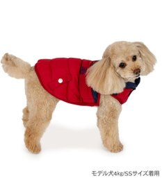 PET PARADISE J.PRESS 配色 綿入れ ベスト 小型犬