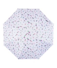 MOONBAT estaa 晴雨兼用 長傘 超軽量 ストライプフラワー 日傘 遮光 遮熱 UV