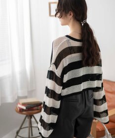 WEGO ショートメッシュニットプルオーバー