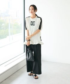 CRAFT STANDARD BOUTIQUE 接触冷感/UVカット/レースライン入りチュニック