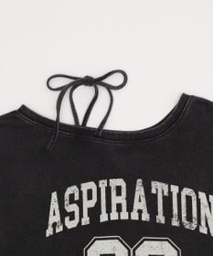 WEGO 【25年秋冬新作】2WAYグラフィックワンショルBIGスウェット