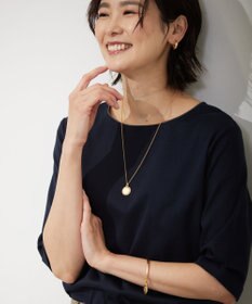 J.PRESS LADIES 【WEB限定・リバーシブル】 イニシャルコイン ブレスレット