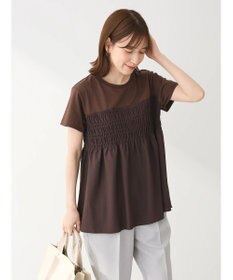 Green Parks シャーリングサテンドッキングプルオーバー