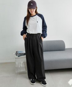 WEGO USPOLOだぼそでカラーロンT