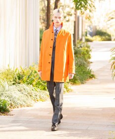 J.PRESS MEN 【驚きの軽さ / オンオフ兼用】【ストレッチ性 / 撥水機能 / 手洗い可】テクニカルライトポプリン カーコート