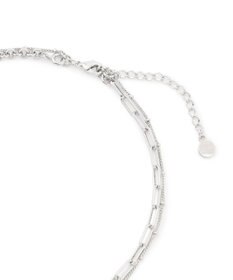 23区 【WEB&一部店舗限定】アシンメトリーチェーンコイン ネックレス