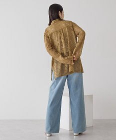 AMERICAN HOLIC レース長袖シャツ