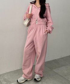 WEGO ショートZIPパーカー