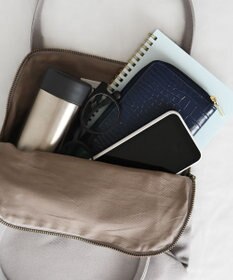 AND WOOL ポピー押し花刺繍バッグ