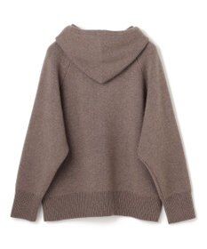 BEIGE， 【洗える】SEDONA / ウールカシミヤフーディーニット