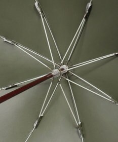 MOONBAT 【遮光/晴雨兼用日傘】POLO RALPH LAUREN(ポロ ラルフローレン) ストライプフリル 長傘 遮熱 UV