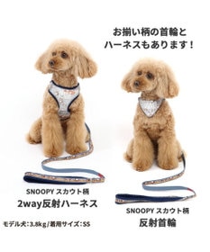 PET PARADISE スヌーピー リード 《ビーグルスカウト柄》 ＳＭ  中型犬