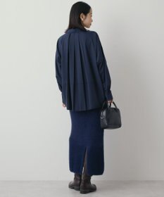 AMERICAN HOLIC イージーケアコクーンバックタックシャツ