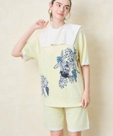 une nana cool 【ムーミン】MOOMIN × une nana ccol　プルオーバー&ハーフパンツセット