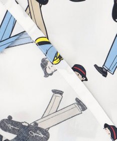 J.PRESS MEN 【AaronChang】【UNISEX】プリントタイプライター オープンカラーシャツ