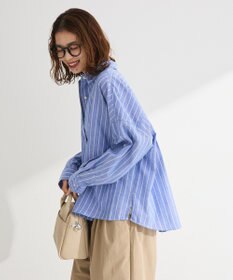 Green Parks 綿麻混シャツ