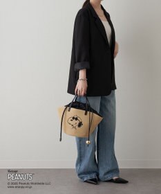 russet 【2025SS】《PEANUTS×russetコラボ第二弾》カゴトートバッグ小(CE-1515)