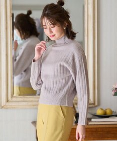 ANY SIS 【洗える】シャーベットカラー ニット