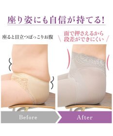 BRADELIS New York 【BRADELIS NewYork peace】ハイブリッドシェイプアップヘムガードル23 ソフトな履き心地でしっかり補正