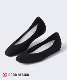 steppi 【洗える/撥水】 トリムスクエア パンプス