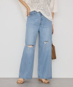 AMERICAN HOLIC ダメージワイドデニム